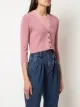 Alexis Petal cropped cardigan