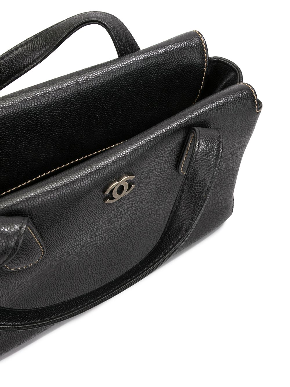 фото Chanel pre-owned сумка-тоут wild stitch 2002-го года