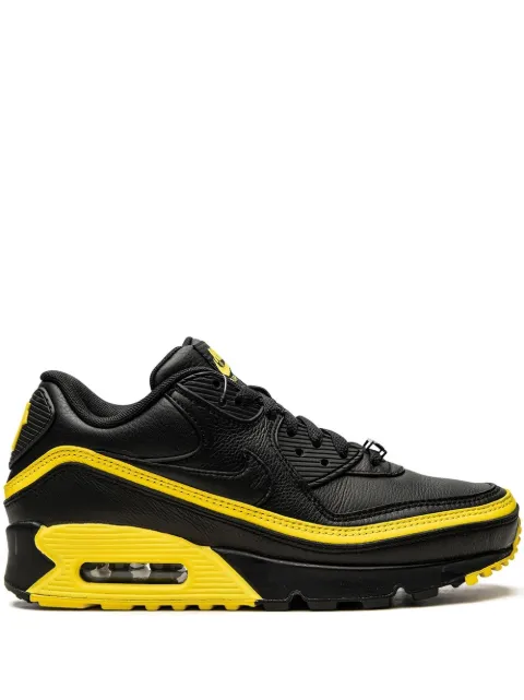 Nike x Undefeated Air Max 90 "Black/Optic Yellow" sneakers