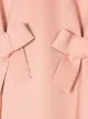 Fendi Kids فستان مزين بربطة