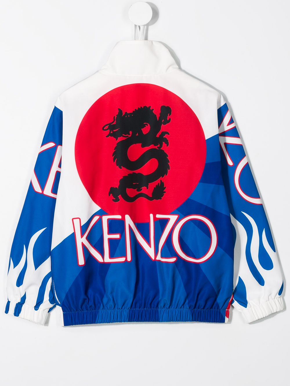 фото Kenzo kids бомбер на молнии с логотипом