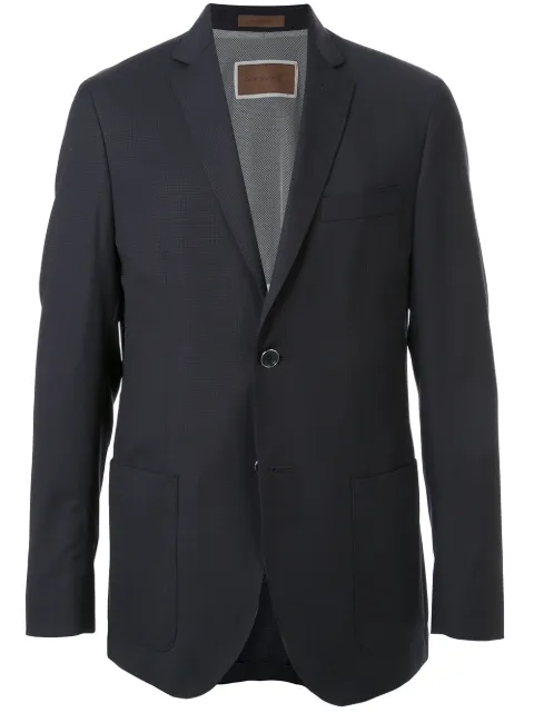 Corneliani long sleeve water-repellent blazer