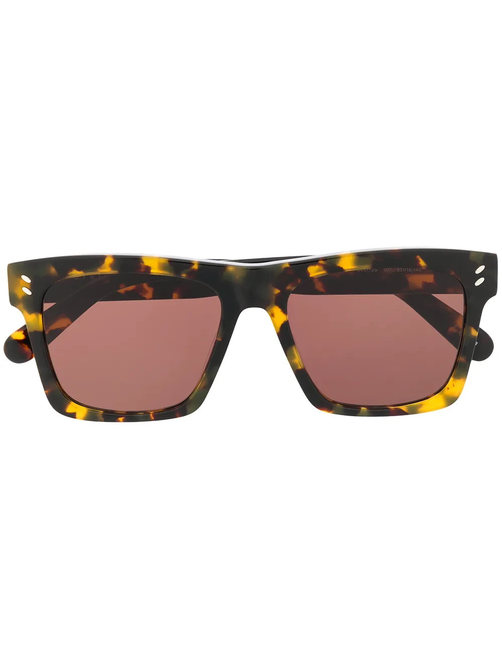 Stella McCartney Eyewear солнцезащитные очки черепаховой расцветки