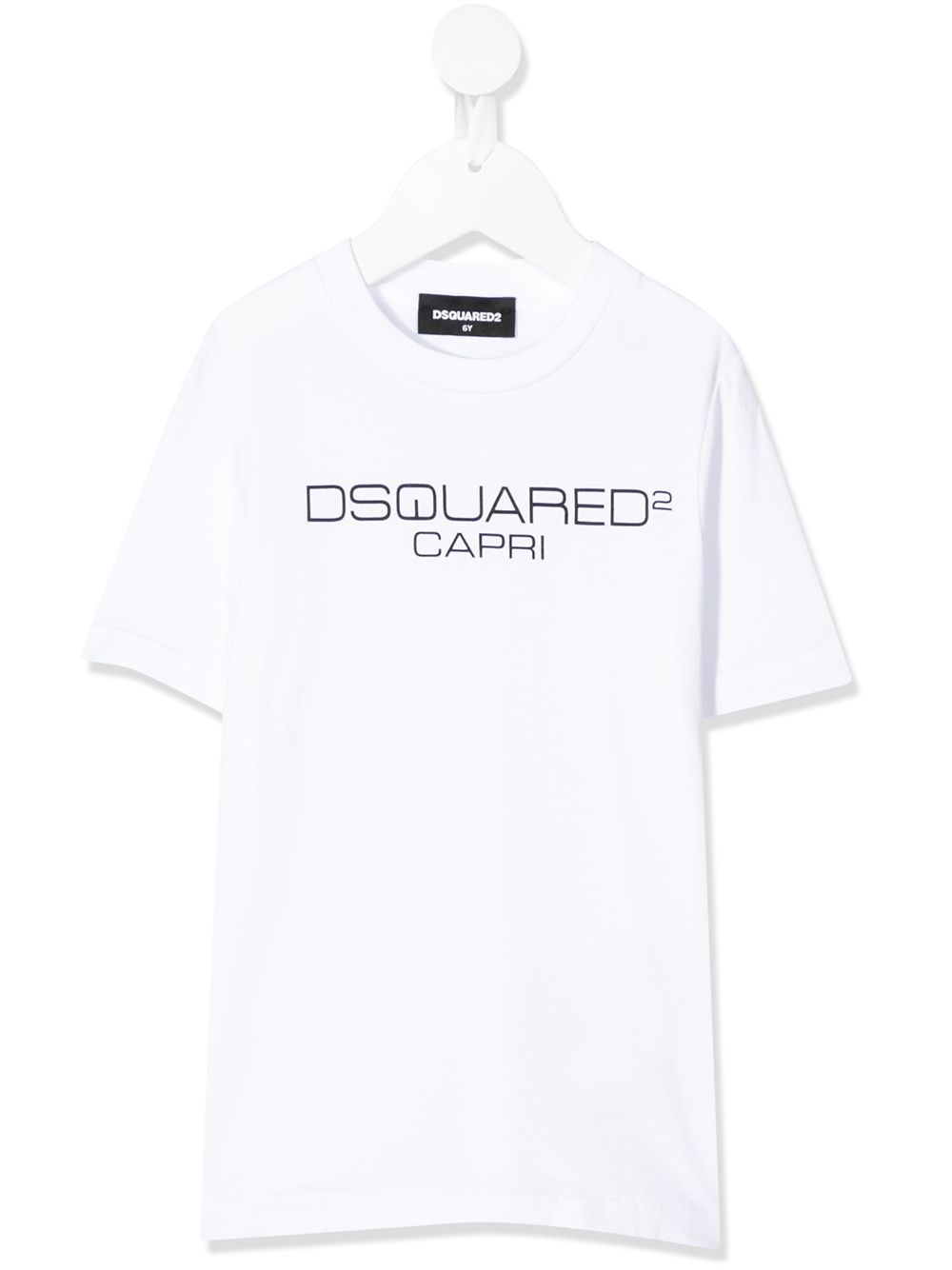 фото Dsquared2 kids футболка с логотипом