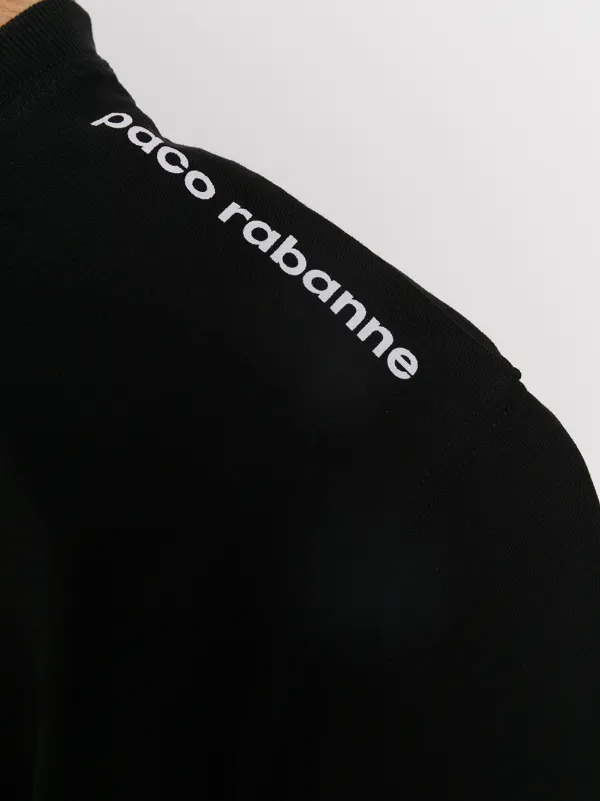 Tシャツ・カットソー RABANNE T-SHIRT WITH LOGO Rabanne logo-print t-shirt | Pink | FARFETCH
