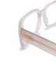 Pomellato Eyewear transparent rectangular frame glasses
