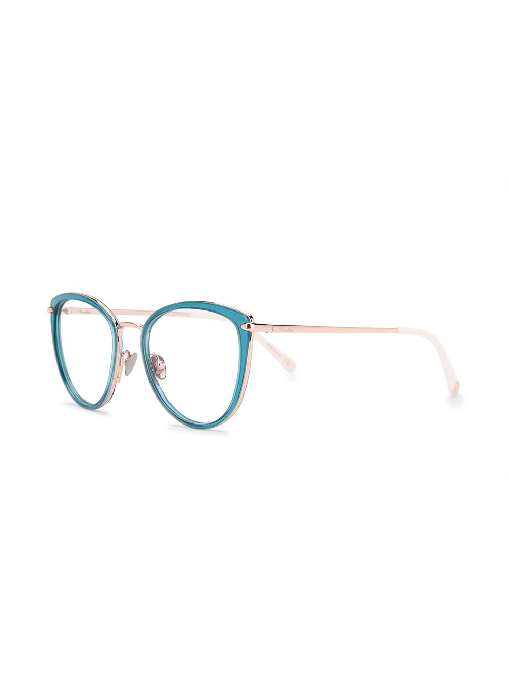 фото Pomellato eyewear two-tone cat-eye glasses