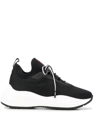 prada platform trainers