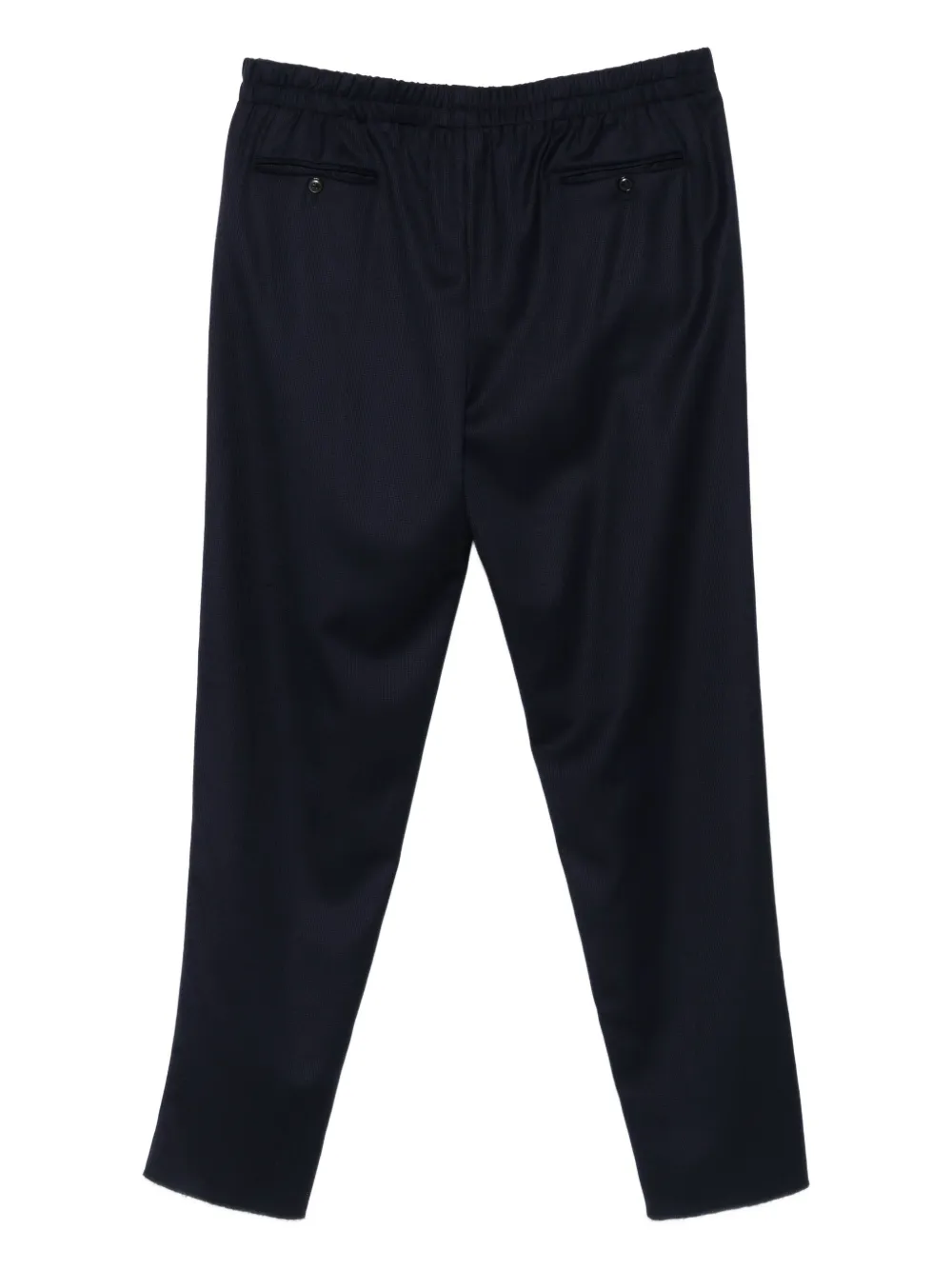 Giorgio Armani elasticated-waist trousers - Blauw