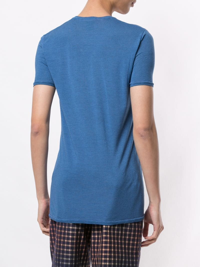 Shop Avant Toi Basic T-shirt In Blue