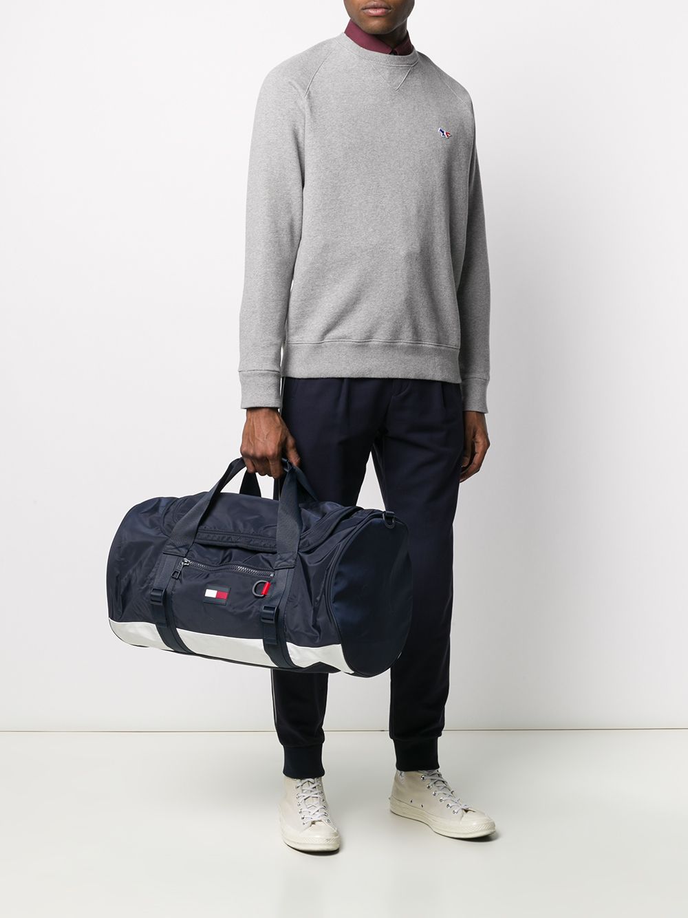 фото Tommy hilfiger logo plaque duffle bag