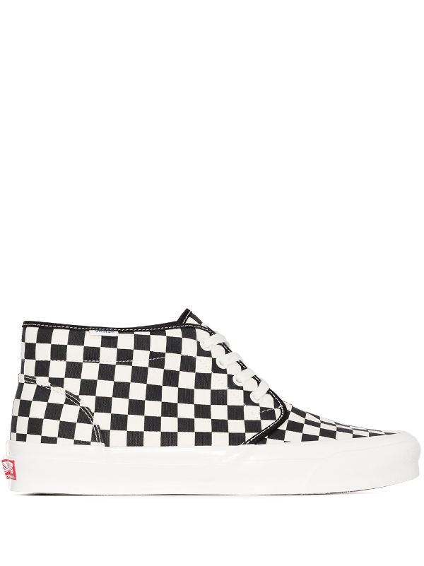 vans checkerboard top