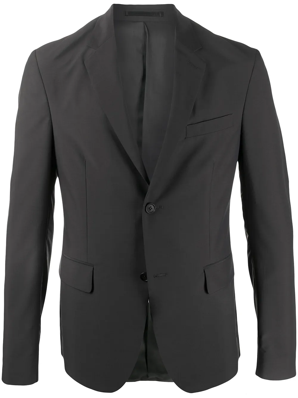 blazer à revers crantés
