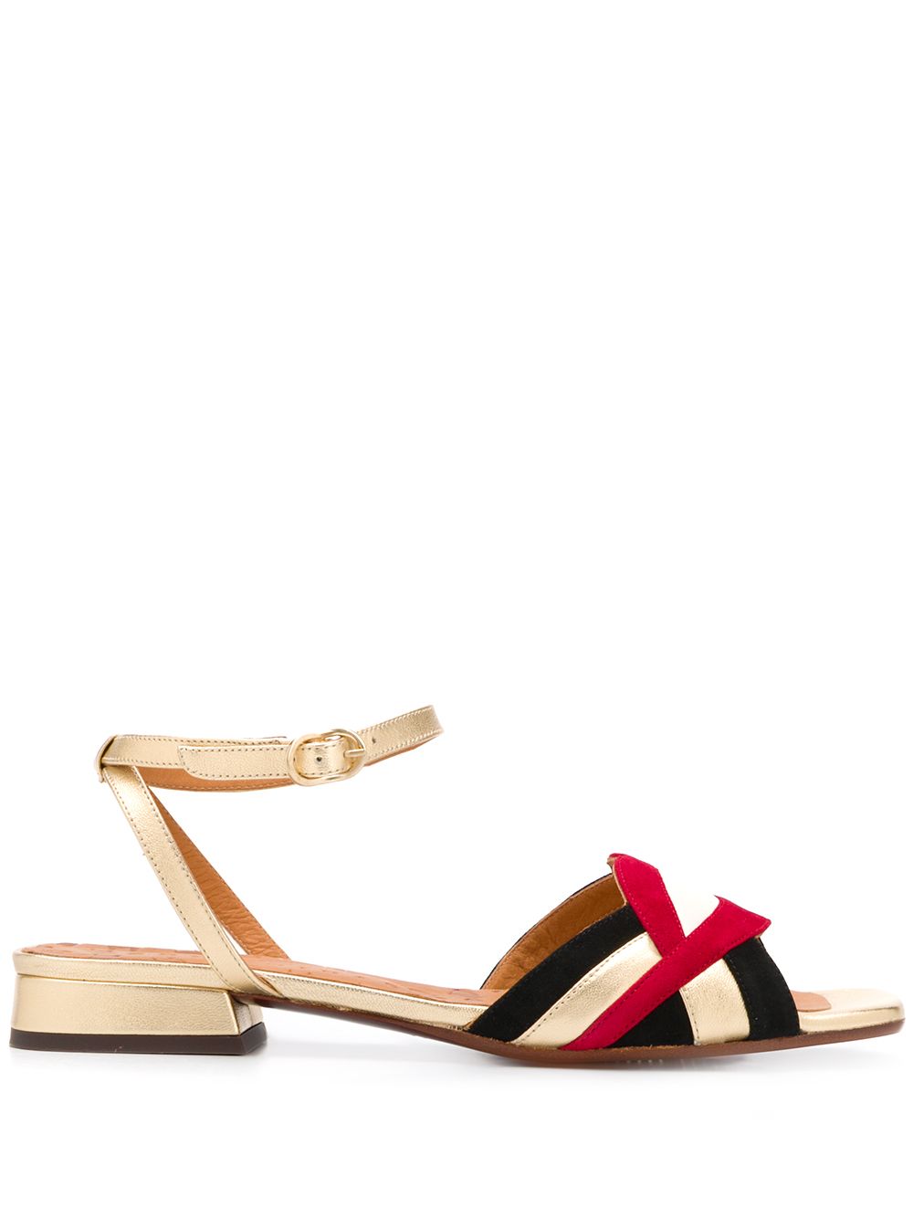 CHIE MIHARA TIMAI PANELLED SANDALS