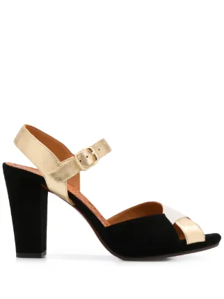 black colour sandals