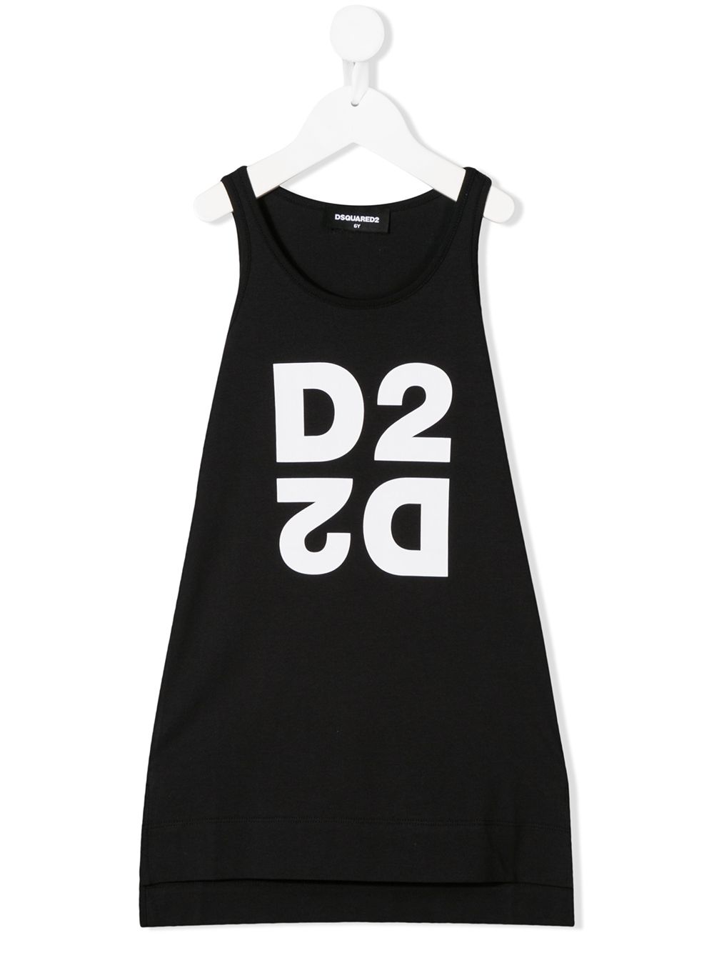 фото Dsquared2 kids платье с принтом d2