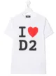 الصورة 1 من Dsquared2 Kids تيشيرت بطبعة قلب