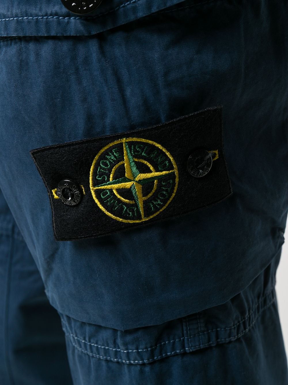 фото Stone island брюки карго с нашивкой-логотипом