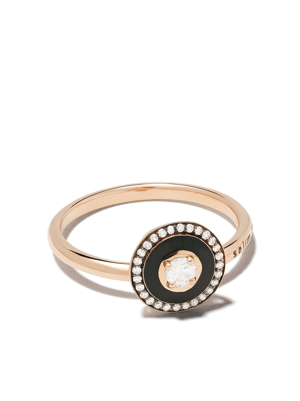 фото Selim mouzannar золотое кольцо mina с бриллиантами