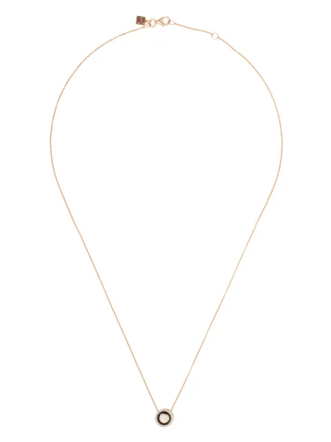 Selim Mouzannar 18kt rose gold diamond Mina necklace