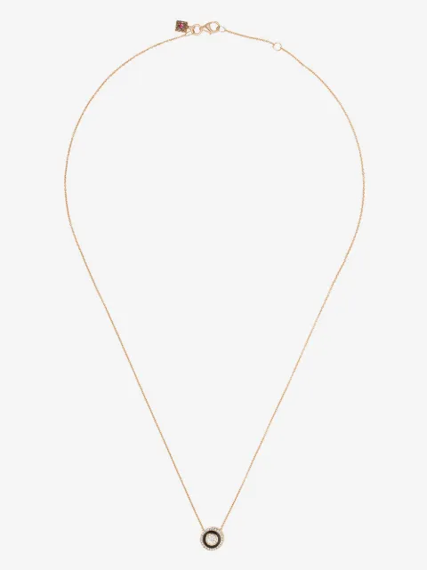 Selim Mouzannar 18kt rose gold diamond Mina necklace