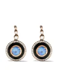 Selim Mouzannar 18kt rose gold diamond sapphire Mina earrings - Pink
