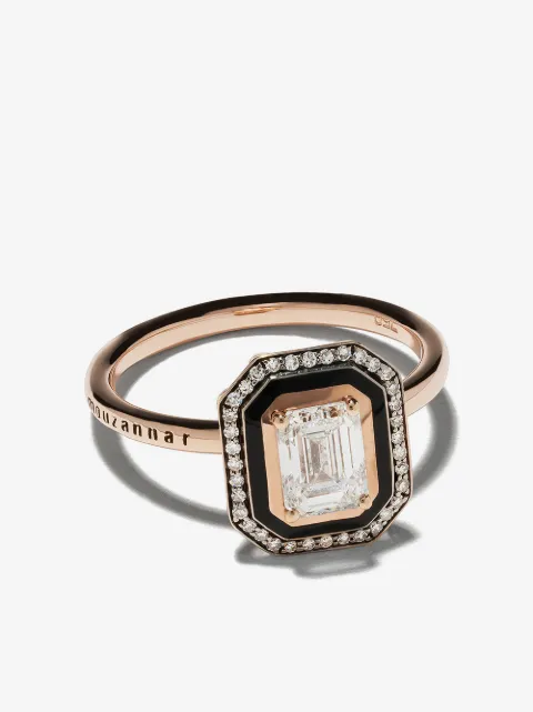 Selim Mouzannar 18kt rose gold diamond Mina ring