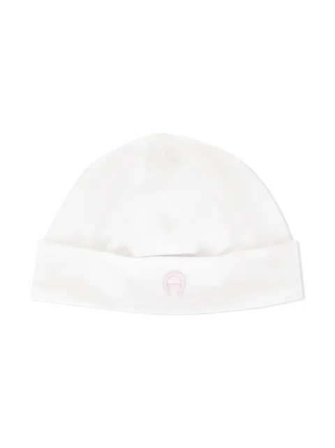 Aigner Kids logo embroidered stretch cap