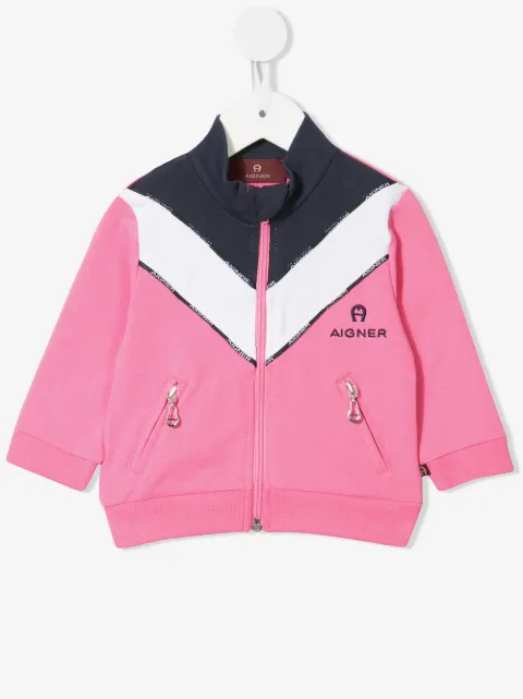 Aigner Kids logo tracksuit set