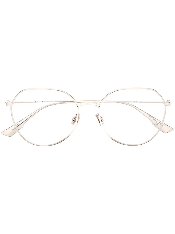 silver dior glasses