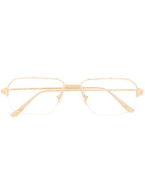 Cartier Eyewear نظارة بإطار مستطيل