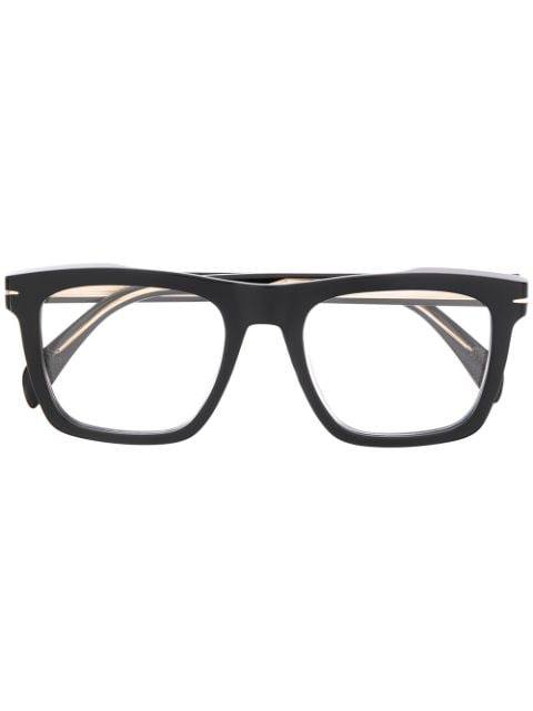 Eyewear by David Beckham Brille mit eckigem Gestell