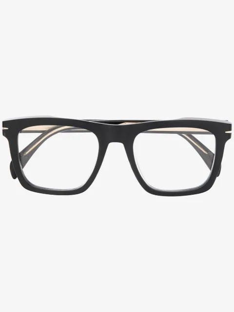Eyewear by David Beckham lentes con armazón rectangular