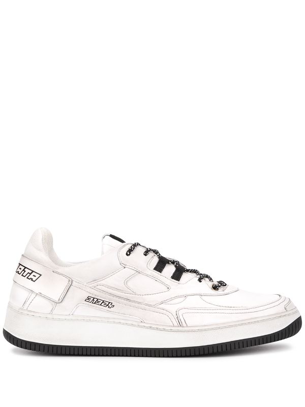 Shop white Premiata 31324 low-top sneakers with Express Delivery - Farfetch