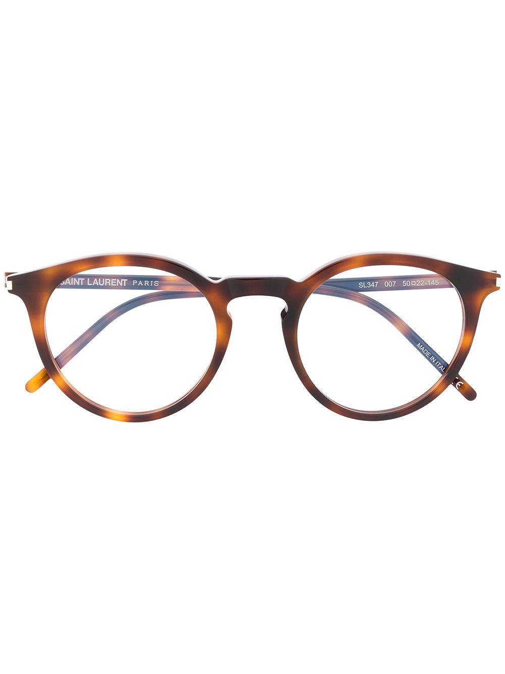 SAINT LAURENT SL347 ROUND-FRAME GLASSES