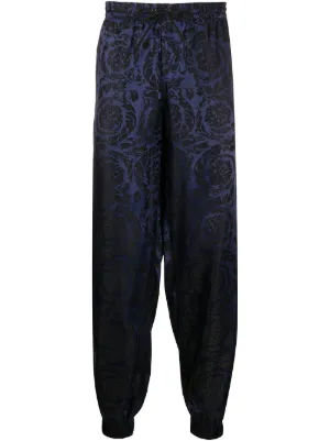 Versace بنطال رياضي بطبعة الباروك