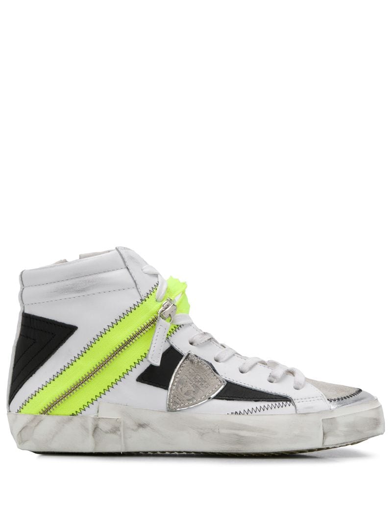 Philippe Model Paris 'bike' High-top-sneakers In White