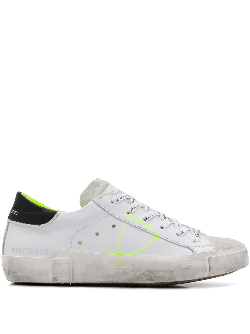 Philippe Model Paris Paris Low-top Sneakers In White