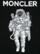 Moncler Kids تيشيرت بطبعة رائد فضاء