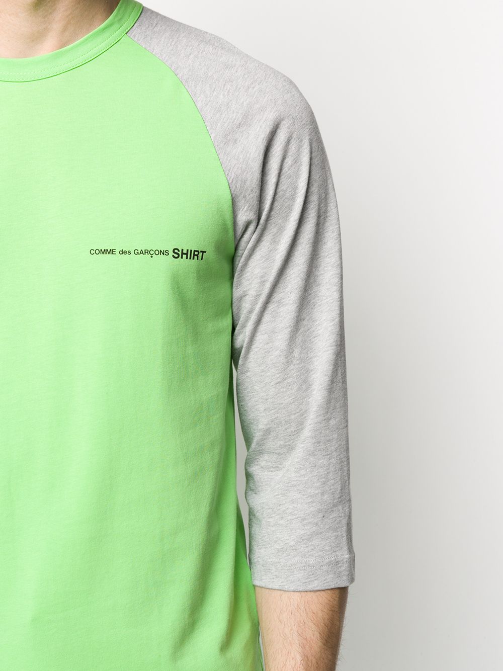 фото Comme des garçons shirt printed logo long-sleeve t-shirt