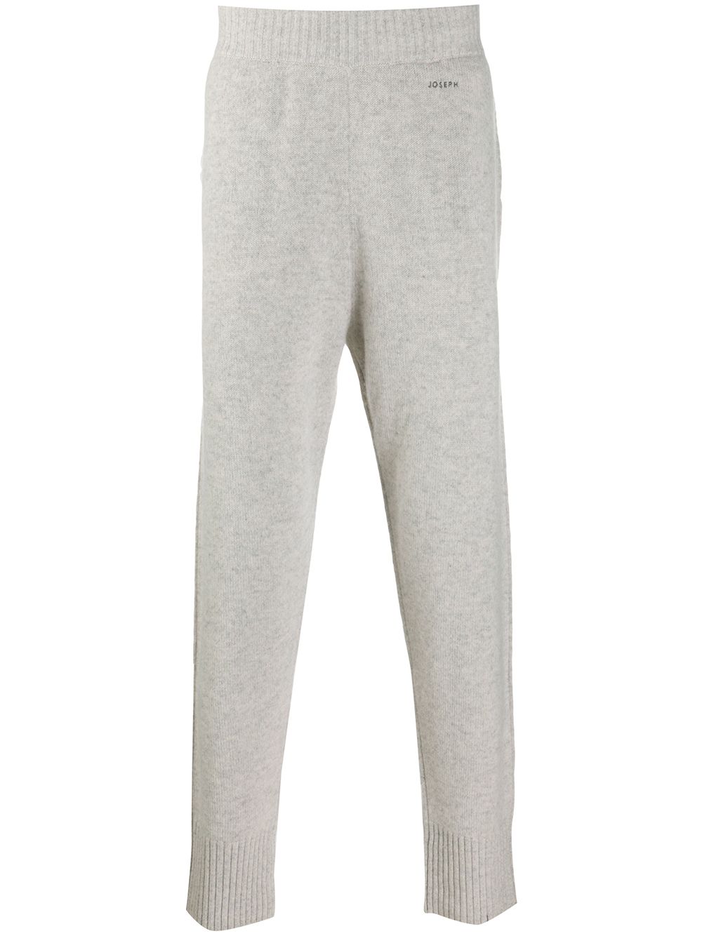 Joseph Tapered Cashmere Track Trousers In Grey