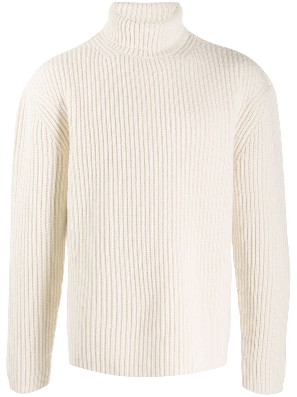 JOSEPH RIBBED KNIT ROLL NECK JUMPER