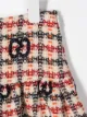 Gucci Kids تنورة تويد بشعار GG