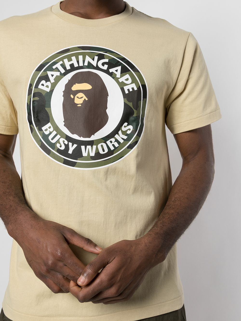 фото Bape 1st camo busy works t-shirt