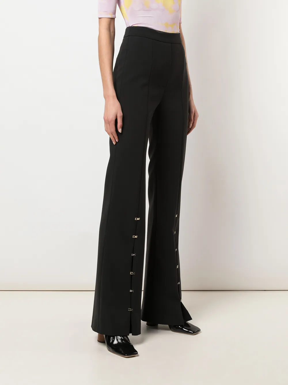 Ellery Flared broek Zwart