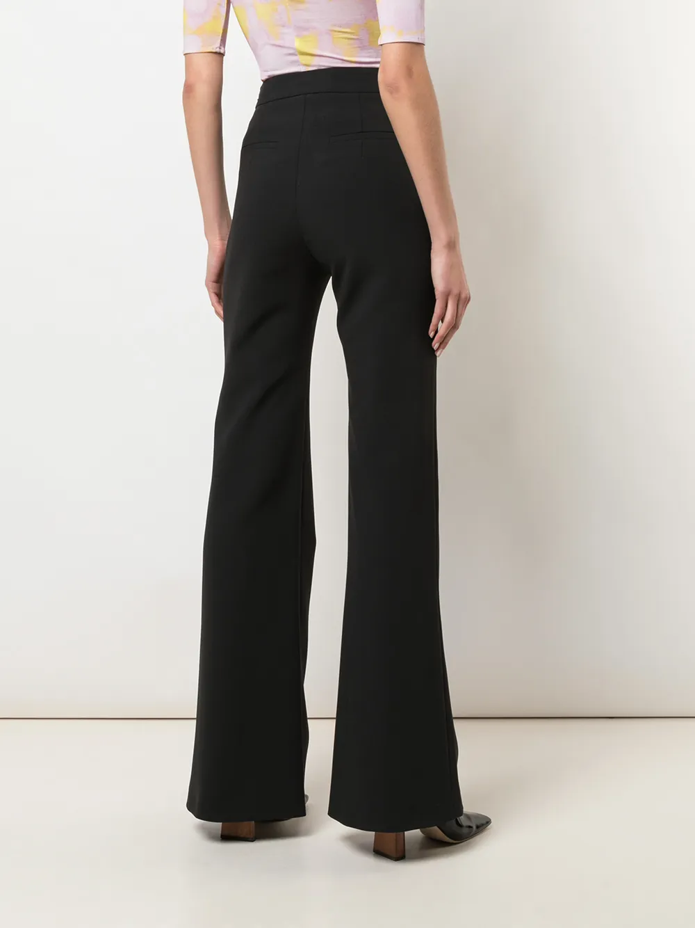 Ellery Flared broek Zwart
