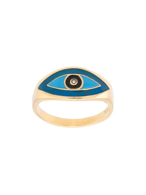 Nialaya Jewelry evil eye ring