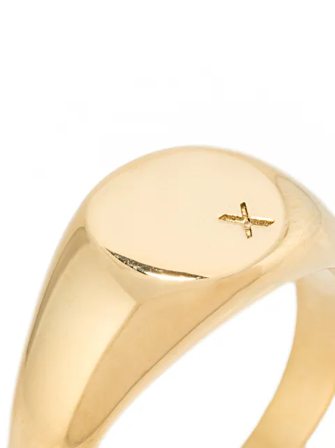 Nialaya Jewelry Classic Signet Ring In Gold