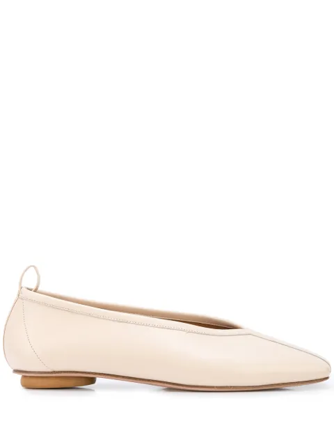 Rosetta Getty Nappa ballerina shoes