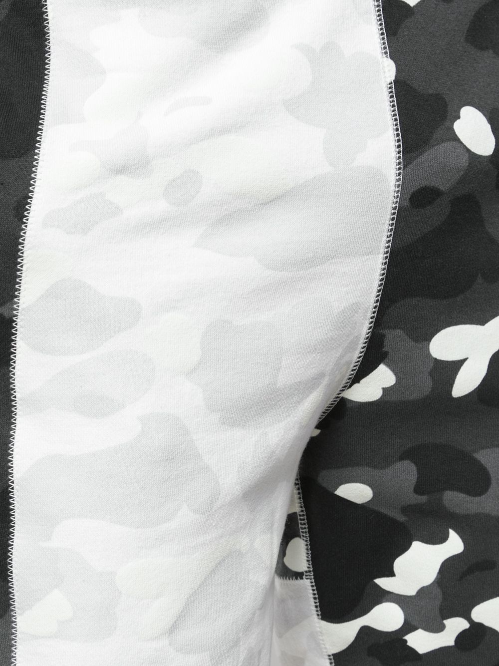 фото Bape x coach camouflage pattern shorts